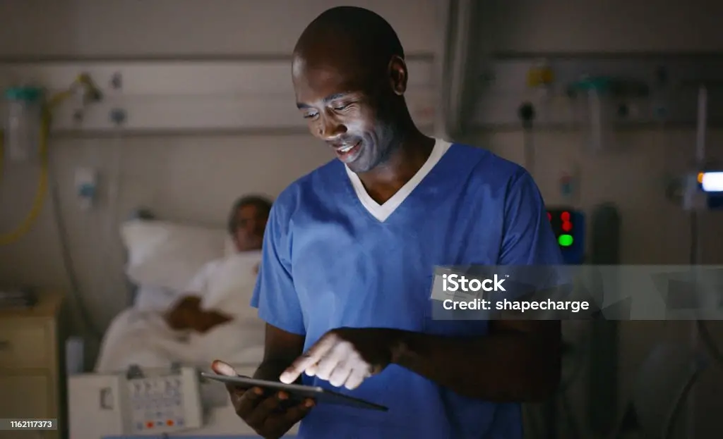 Healthcare workers providing HIV treatment South Africa at a local clinic"