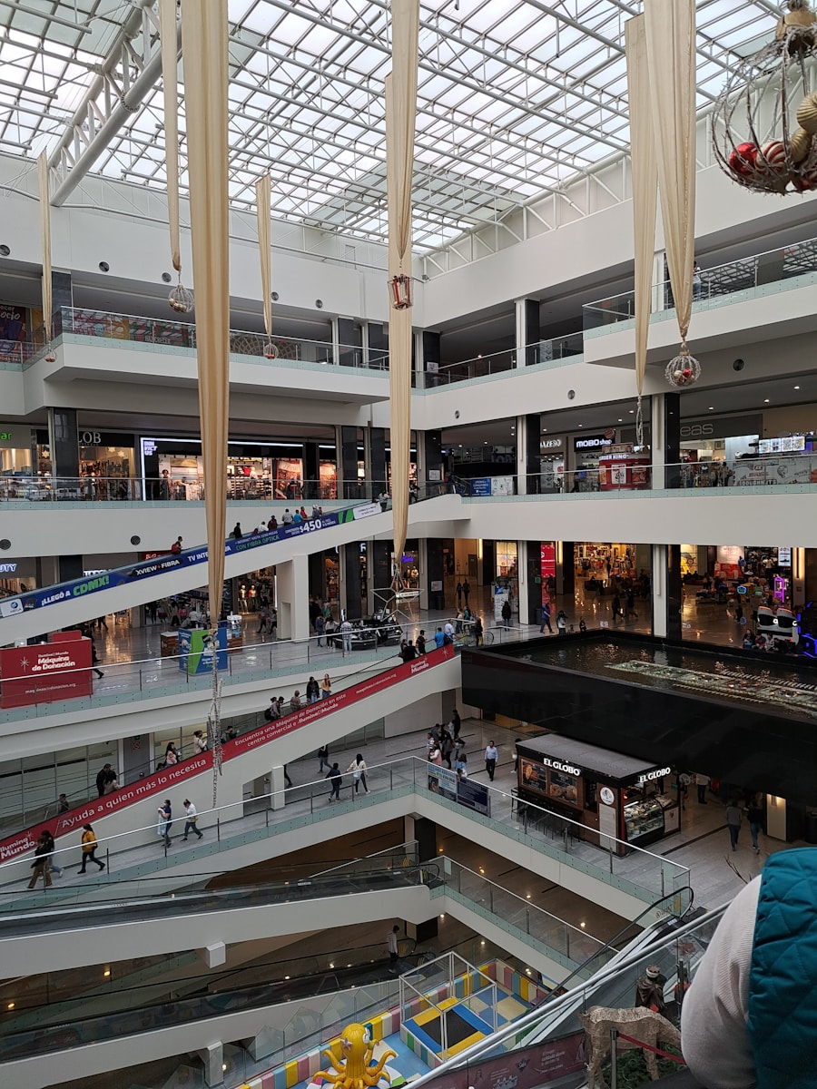 Ascencia revenue growth: a mall filled with lots of people walking around