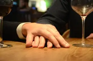 father figure story: person in black long sleeve shirt